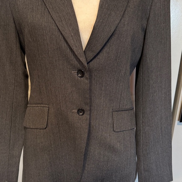 Barneys New York Gray Blazer wool blend - Picture 5 of 10